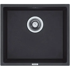 Гранитная мойка Quadro 45x40 Antracit Fabiano