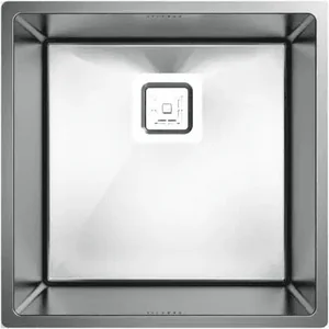 Нерж. мойка Quadro 44 R10 Inox Fabiano Нерж. мойка Quadro 44 R10 Inox Fabiano