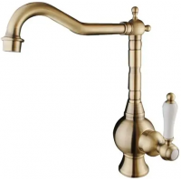 Кухонный смеситель FKM 49 Brass Antique Fabiano Кухонный смеситель FKM 49 Brass Antique Fabiano