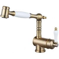 Кухонный смеситель FKM 67P SS Brass Antique Fabiano Кухонный смеситель FKM 67P SS Brass Antique Fabiano