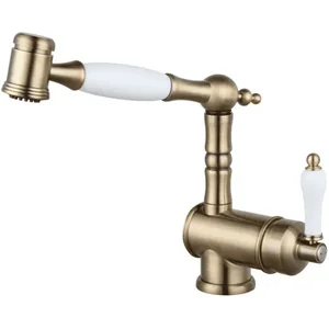 Кухонный смеситель FKM 67P SS Brass Antique Fabiano