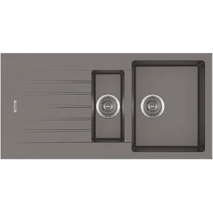 Гранитная мойка Classic 100x50x15 Beton Fabiano