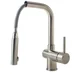 Кухонный смеситель FKM 46P SS Inox Fabiano