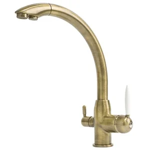 Комбинированный FKM 312 Brass Antique Fabiano
