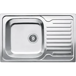 Нерж. мойка 78x50 микродекор (0,80) Fabiano Нерж. мойка 78x50 микродекор (0,80) Fabiano