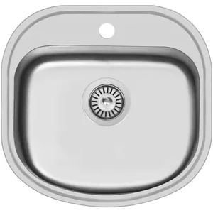 Нерж. мойка 49x47 сатин (0,80) Fabiano Нерж. мойка 49x47 сатин (0,80) Fabiano