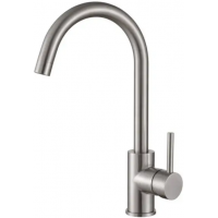 Кухонный смеситель FKM 41 SS Inox Fabiano