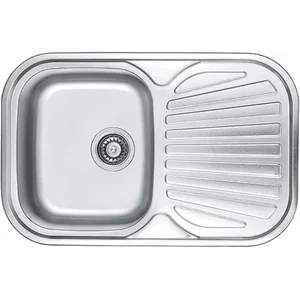 Нерж. мойка 74x48 сатин (0,80) Fabiano Нерж. мойка 74x48 сатин (0,80) Fabiano