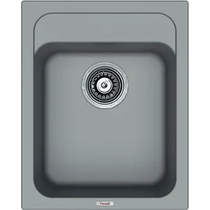 Гранитная мойка Classic 40x50 Grey Metallic Fabiano