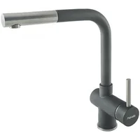 Кухонный смеситель FKM 46P SS Antracit Fabiano