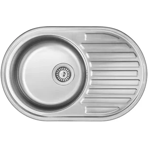 Нерж. мойка 77x50 сатин (0,80) Fabiano Нерж. мойка 77x50 сатин (0,80) Fabiano