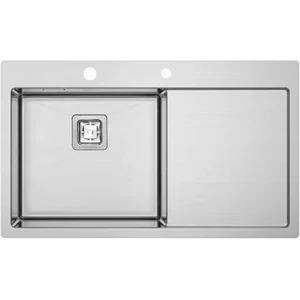 Нерж. мойка TOP 79 Left (79x51) 1.2мм Fabiano Нерж. мойка TOP 79 Left (79x51) 1.2мм Fabiano