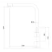 Кухонный смеситель FKM 51 SS Inox Fabiano