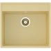 Гранитная мойка Quadro 56x51 Cream Fabiano
