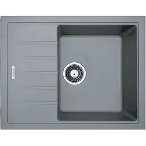 Гранитная мойка Classic 62x50 Grey Metallic Fabiano