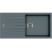 Гранитная мойка Classic 100x50 Titanium Fabiano