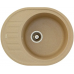 Гранитная мойка Arc 62x50 Beige Fabiano