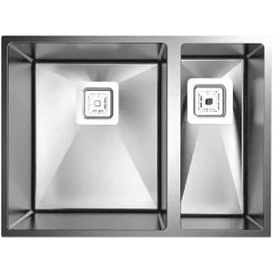 Нерж. мойка Quadro 58 R10 L(58x44) 1,20 мм Fabiano Нерж. мойка Quadro 58 R10 L(58x44) 1,20 мм Fabiano