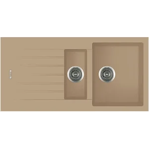 Гранитная мойка Classic 100x50x15 Beige Fabiano