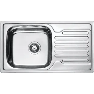 Нерж. мойка 78x43 сатин (0,80) Fabiano Нерж. мойка 78x43 сатин (0,80) Fabiano