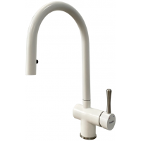 Кухонный смеситель FKM 47P SS Alpine White Fabiano