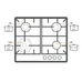 Газовая панель FHG 1044 VGHT White Glass Fabiano
