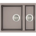 Гранитная мойка Quadro 56x46x15 Beton Fabiano