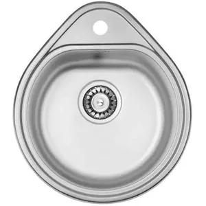 Нерж. мойка 50x44 (капля) микродекор (0,80) Fabiano Нерж. мойка 50x44 (капля) микродекор (0,80) Fabiano