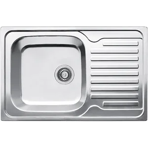 Нерж. мойка BR 78x50 матовая 304 Fabiano Нерж. мойка BR 78x50 матовая 304 Fabiano