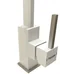 Кухонный смеситель FKM 52 SS Alpine White Fabiano