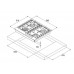 Газовая панель FHG 1044 VGHT Cream Fabiano