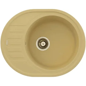 Гранитная мойка Arc 62x50 Cream Fabiano