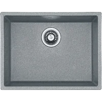 Гранитная мойка Quadro 53x46 Titanium Fabiano Гранитная мойка Quadro 53x46 Titanium Fabiano