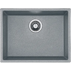 Гранитная мойка Quadro 53x46 Titanium Fabiano