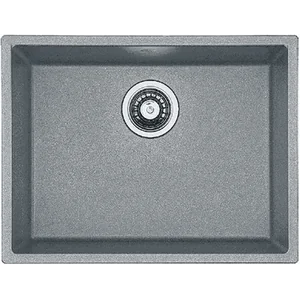 Гранитная мойка Quadro 53x46 Titanium Fabiano