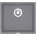 Гранитная мойка Quadro 45x40 Titanium Fabiano