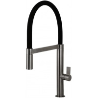 Кухонный смеситель FKM 68P SS Nano Graphite Fabiano Кухонный смеситель FKM 68P SS Nano Graphite Fabiano