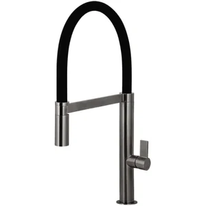 Кухонный смеситель FKM 68P SS Nano Graphite Fabiano