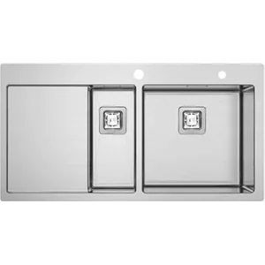 Нерж. мойка TOP 89x15 Right (89x51) 1.2мм Fabiano Нерж. мойка TOP 89x15 Right (89x51) 1.2мм Fabiano