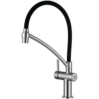Кухонный смеситель FKMS 60 Inox Fabiano