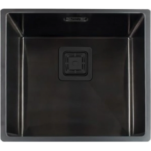 Нерж. мойка Quadro 49 R10 Nano Graphite (49x44) 1,20 мм Fabiano