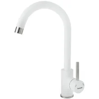 Кухонный смеситель FKM 41 SS Alpine White Fabiano
