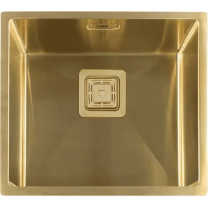 Нерж. мойка Quadro 49 R10 Nano Gold (49x44) 1,20 мм Fabiano Нерж. мойка Quadro 49 R10 Nano Gold (49x44) 1,20 мм Fabiano