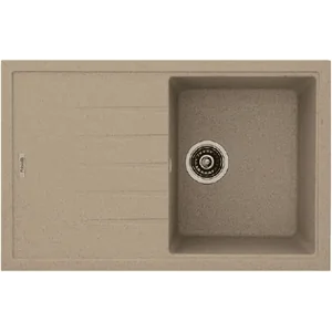 Гранитная мойка Classic 78x50 Beige Fabiano