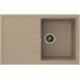 Гранитная мойка Classic 78x50 Beige Fabiano