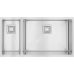 Нерж. мойка Quadro 74 Right (чаша справа) 1,20 мм Fabiano