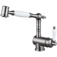 Кухонный смеситель FKM 67P SS Inox Antique Fabiano