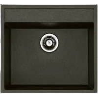 Гранитная мойка Quadro 56x51 Espresso Fabiano