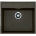 Гранитная мойка Quadro 56x51 Espresso Fabiano