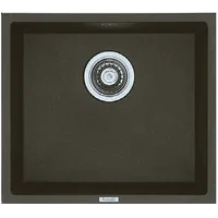 Гранитная мойка Quadro 45x40 Espresso Fabiano